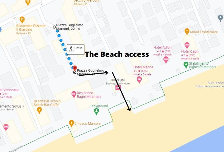 Movida Loft A Piazza Marconi Jesolo Lido - Spiaggia A 1 Minuto!!! リド・ディ・イエゾロ エクステリア 写真